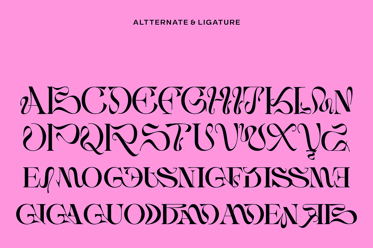 Ebamo - Serif Display Font, a Serif Font by Marvadesign (Photo 8 of 9)