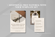 Simple Social Media Planner Template, a Social Media Template by SociallyyCreative (Thumbnail 8 of 9)