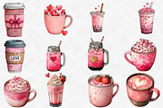Valentine Coffee PNG Clipart, an Illustration by Designworld (Thumbnail 2 of 5)