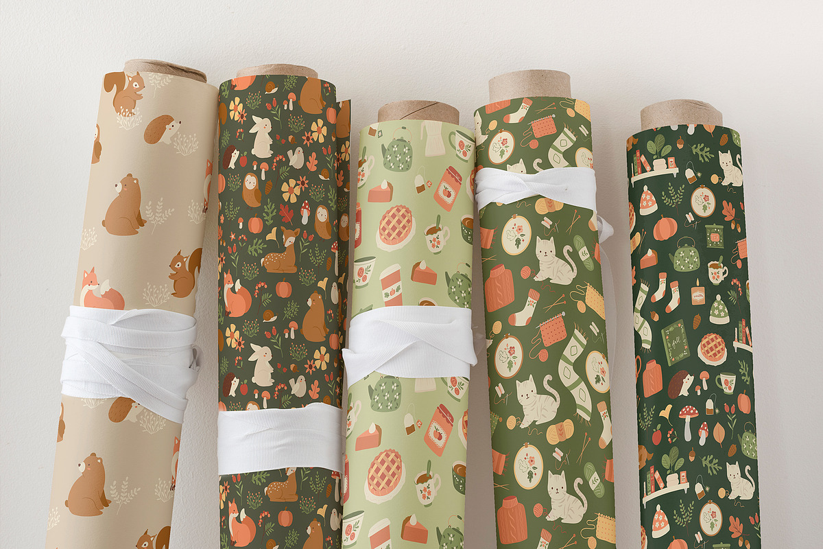 Fall Illustrations and Patterns, a Seasonal Illustration by Inna Moreva (Photo 4 of 11)
