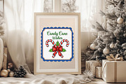 Christmas Candy Cane  PNG, an Illustration by CreationArt (Thumbnail 2 of 4)