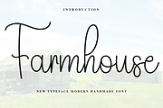 Farmhouse, a Handwritten Font by InermediaSTUDIO (Thumbnail 1 of 8)