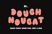 Dough Nougat, a Sans Serif Font by Modikstype (Thumbnail 1 of 8)