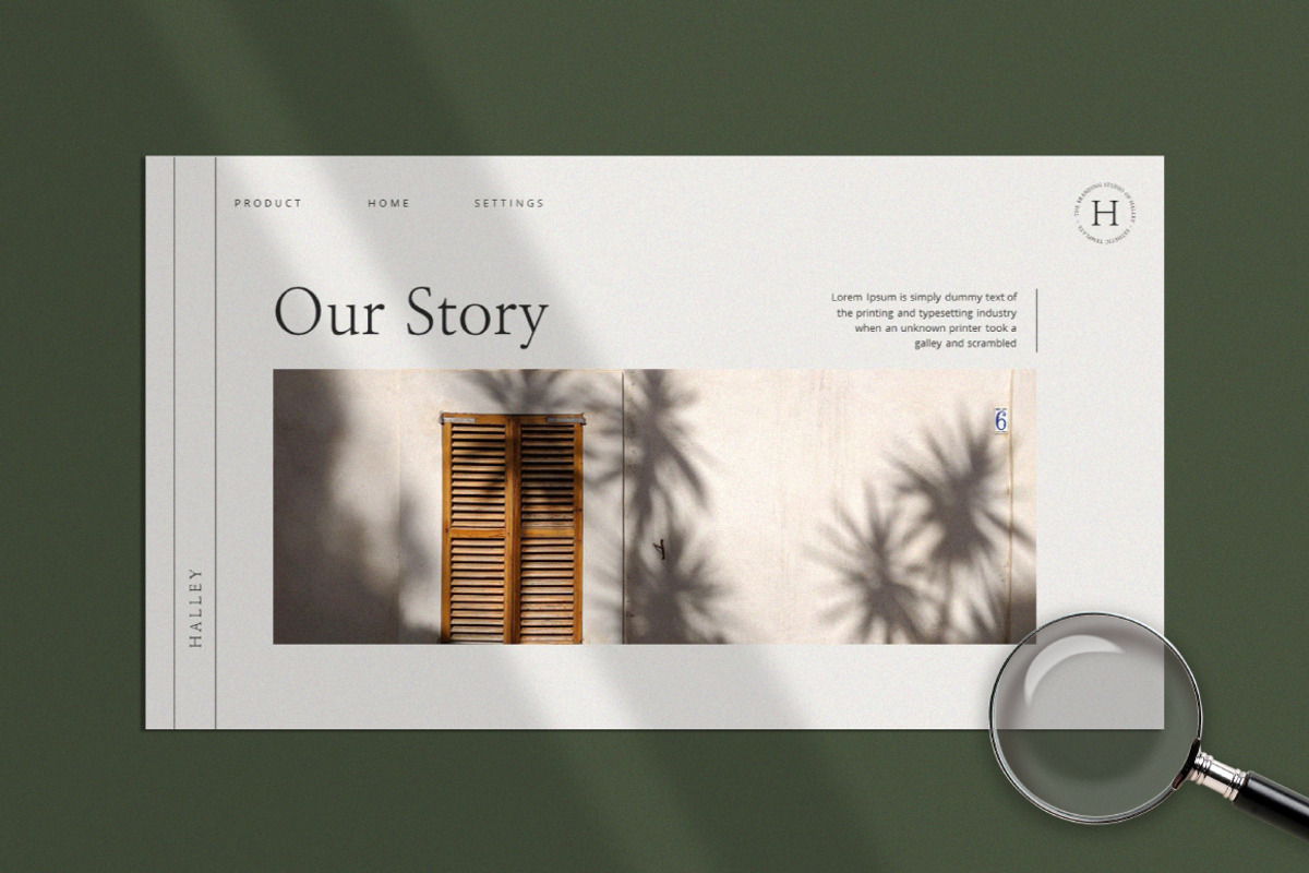 Halley - Keynote Template, a Presentation Template by Secret Visual (Photo 2 of 9)
