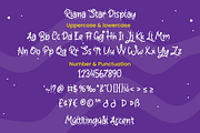 Riana Star - Display Font, a Script Font by Attype (Thumbnail 7 of 8)