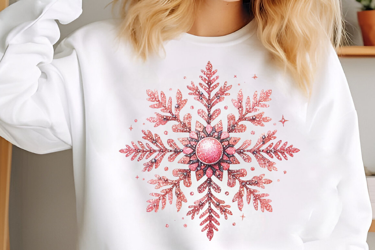 Pink Christmas Clipart Bundle, an Illustration by SinaCreation (Photo 6 of 7)