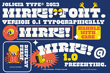 MIRKS | Retro Font