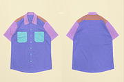 Realistic Button-Up Shirt Mockup, a Shirt Mockup by Uncentrifuged Pressure (Thumbnail 6 of 8)