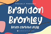 Brandon Bromley, a Font by Dumadistyle (Thumbnail 1 of 8)