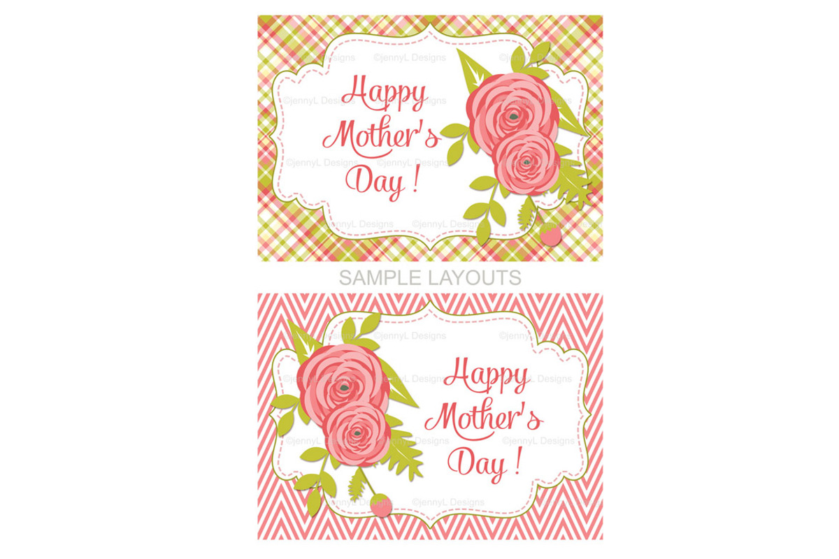 Mother's Day Digital Papers, a Pattern Graphic by JennyL Designs (Photo 5 of 5)