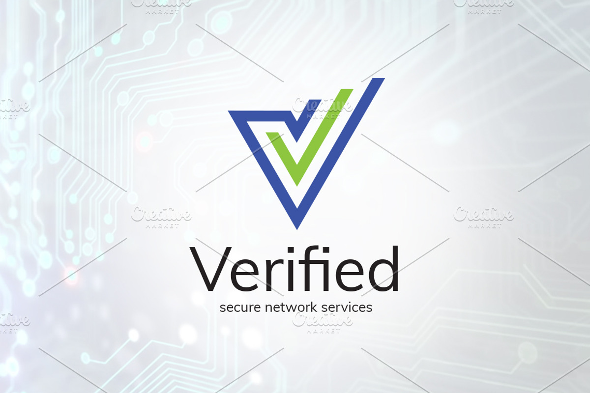 Verified Secure Logo, a Branding & Logo Template by GLXY (Photo 1 of 5)