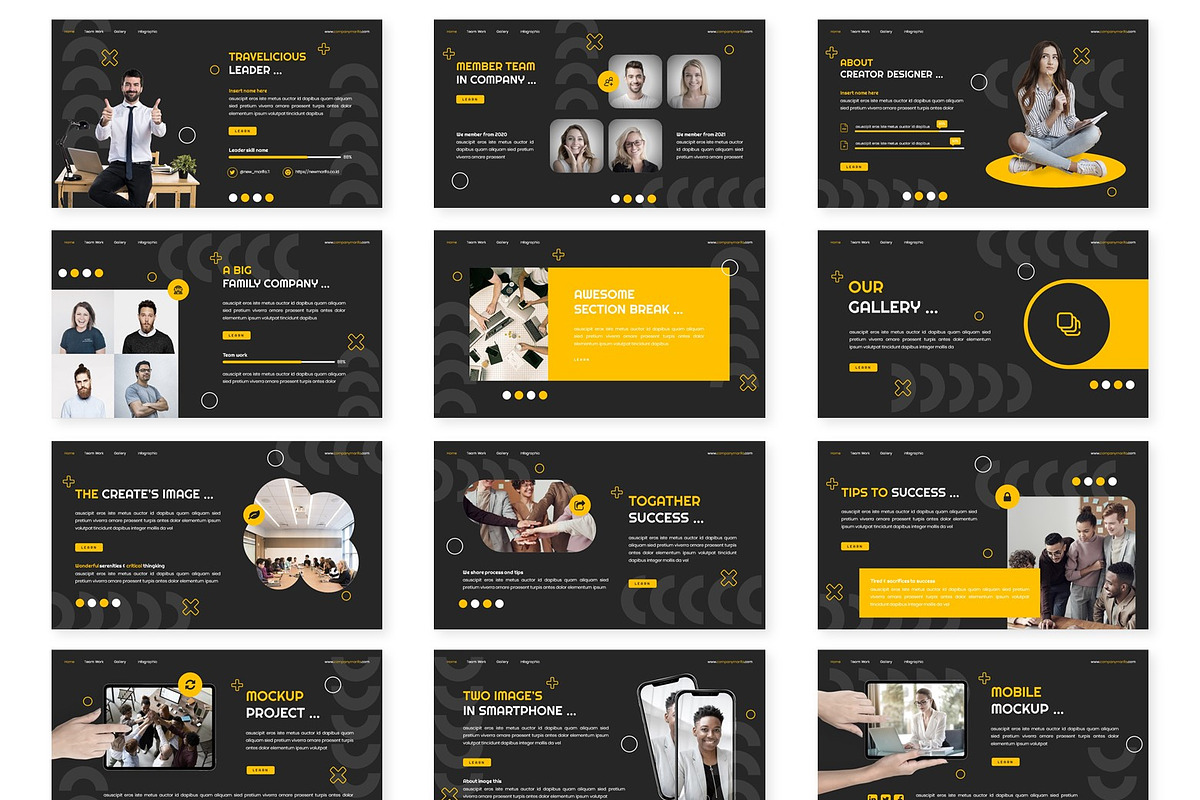 Marifa - Keynote Template, a Presentation Template by inspirasign (Photo 3 of 4)