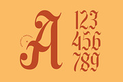 Wadepak Modern Groovy Serif, a Blackletter Font by timelesstype.co (Thumbnail 10 of 15)