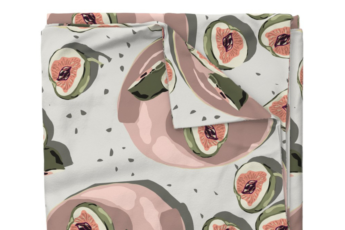 Terrazzo Fig Fruit Scatter, a Pattern Graphic by Cotton Melon pattern Shop (Photo 4 of 5)