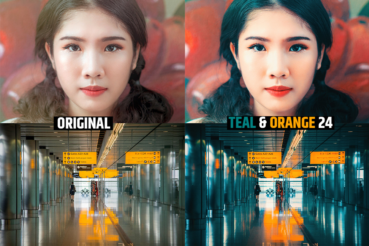Orange & Teal 30 Cinematic FILM LUTS, a Plug-in Add-On by WeLovePresets (Photo 55 of 61)