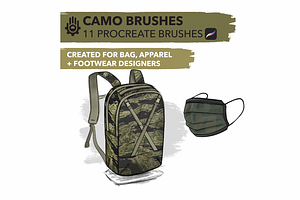 Camo Brushes For Procreate