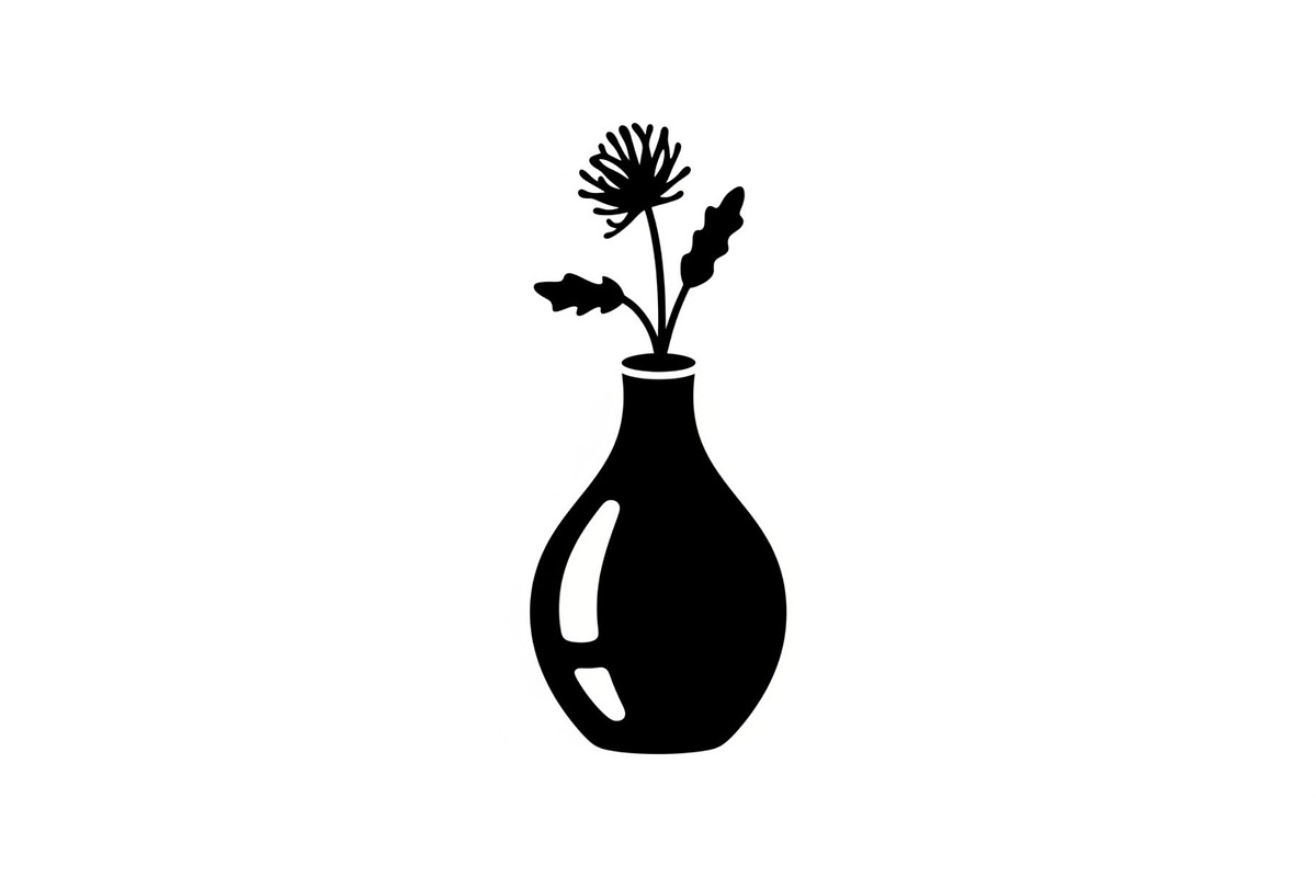 Flower Vase Silhouette Vector Bundle, an Illustration by Designs_River (Photo 11 of 51)