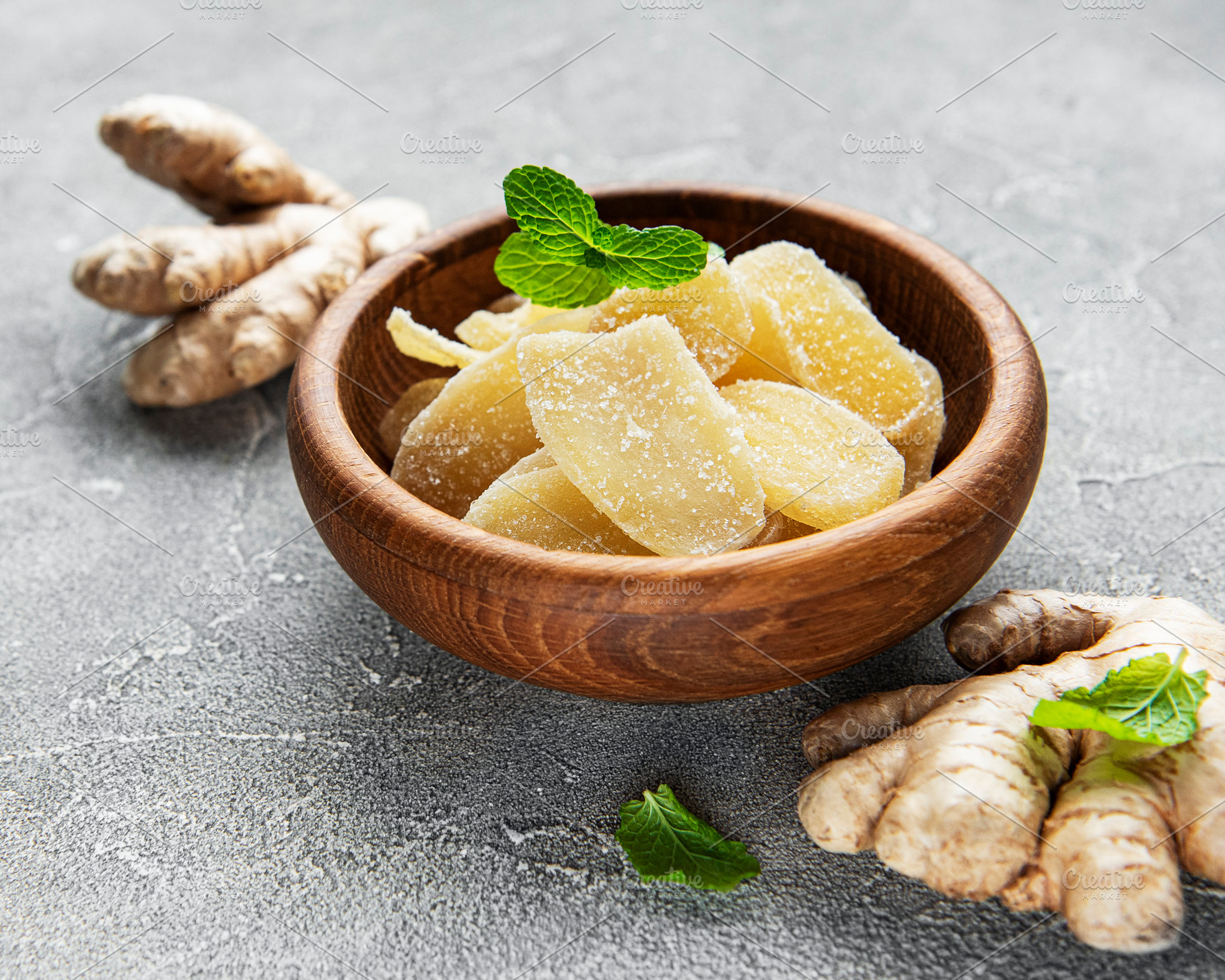 Sweet and spicy candied ginger, a Food & Drink Photo by Olena Rudo