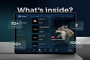 Flyment - SAAS Entertainment UI Kit, an UI Kit Template by Creative Perspective (Thumbnail 2 of 9)
