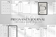 Pregnancy Journal Printable, a Stationery Template by BRANDcontent (Thumbnail 1 of 6)