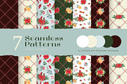 Christmas Watercolor Clipart Set, a Seasonal Illustration by AnitaPol (Thumbnail 9 of 15)