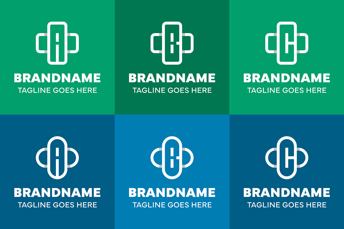 Letter A B C Medical Cross Logo Set, a Branding & Logo Template by Pray Art Design Studio (Photo 2 of 2)
