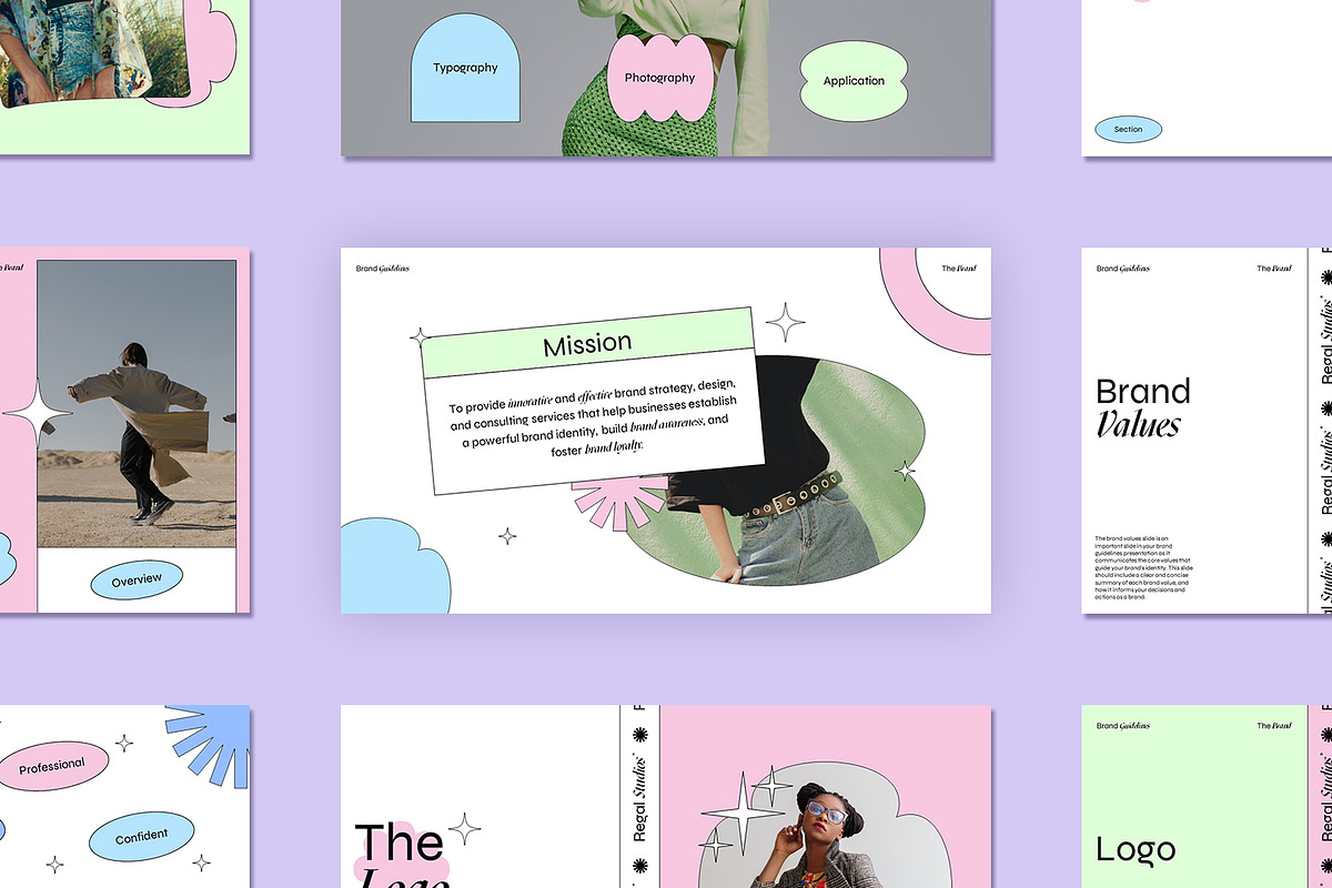 Regal - Brand Guideline, a Presentation Template by Sixtysix Labs (Photo 5 of 8)