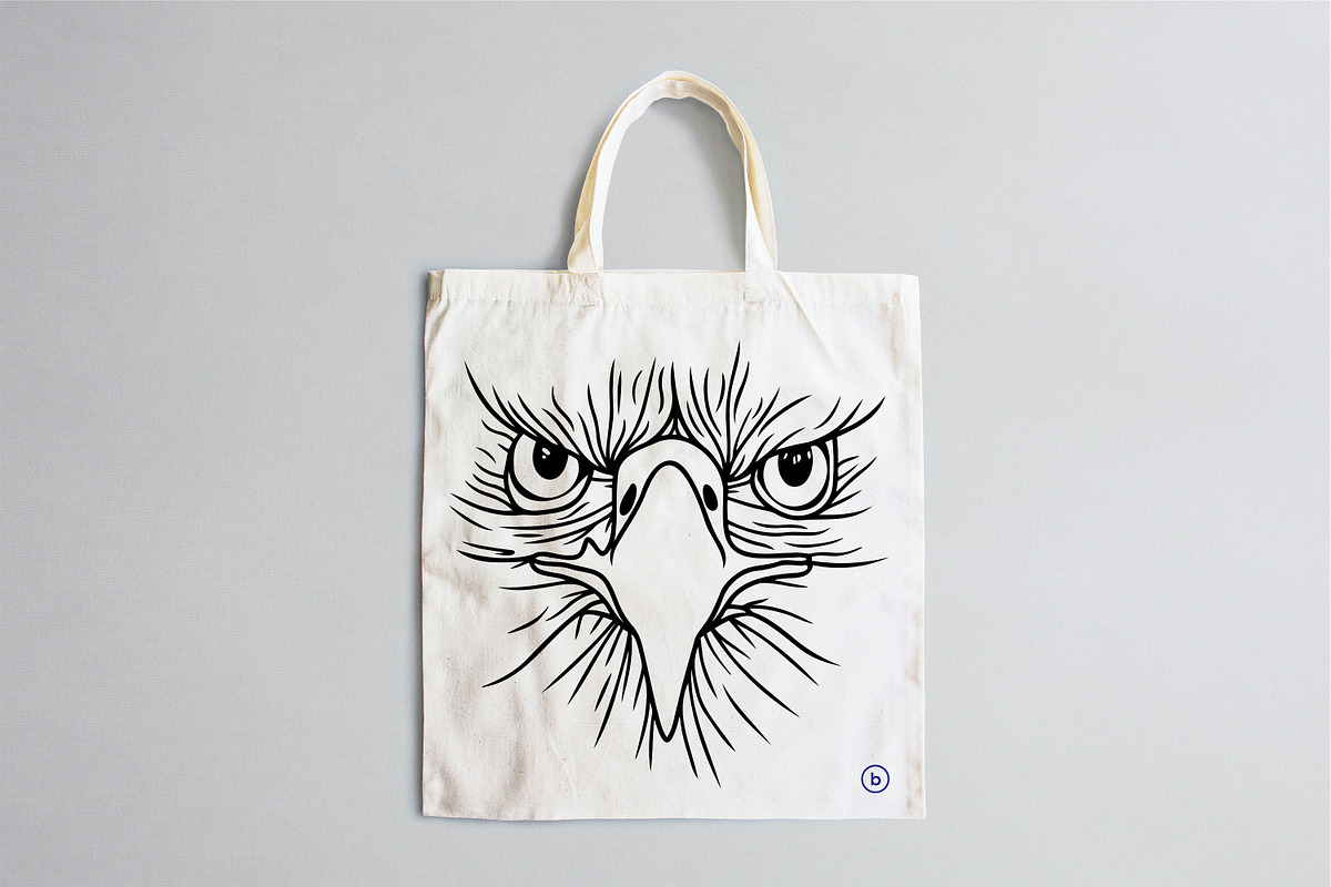 Eagle svg png dxf, bird clipart, an Animal Illustration by Bila Vorona (Photo 6 of 7)