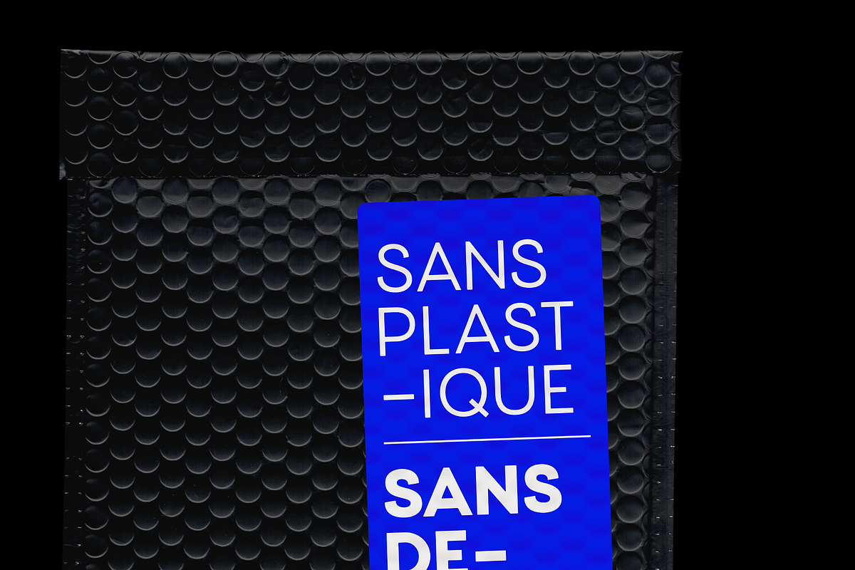 Black Plastic Product Packaging, a Packaging Mockup by Rainy Day (Photo 2 of 5)