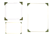 3 PNG Vintage Photo Corners & Frames, an Object Graphic by THP Creative (Thumbnail 1 of 4)
