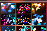 Bokeh Photos Backgrounds Set, a Texture Graphic by Backgrounds Store (Thumbnail 3 of 4)