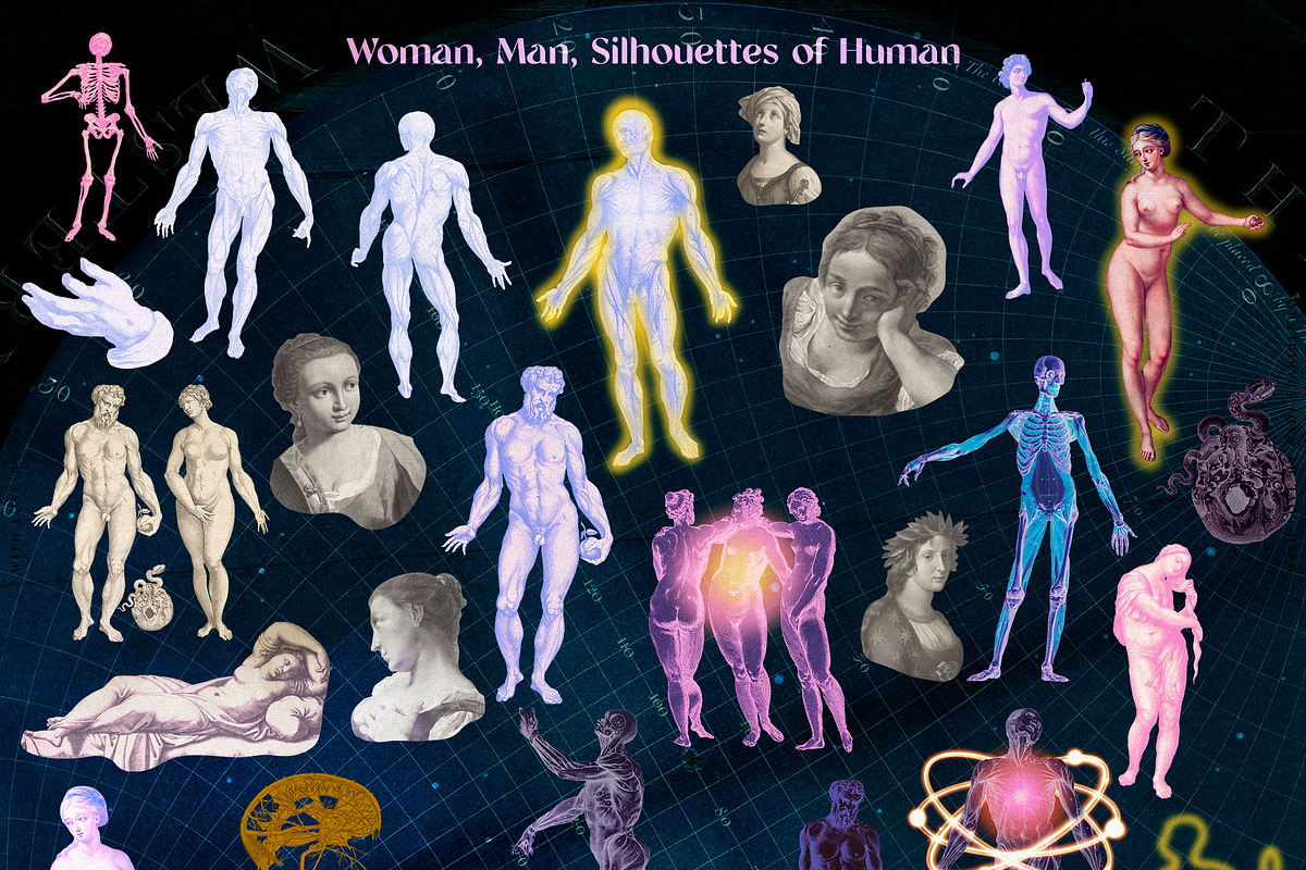 MYSTICAL RETRO COLLAGE, an Object Graphic by nadispasibenko (Photo 9 of 16)