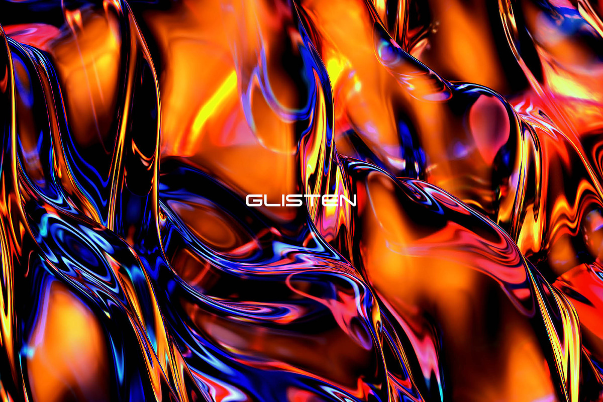 Glisten: Reflective 3D Textures, a Texture Graphic by Chroma Supply (Photo 9 of 16)