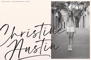 Houstiny - Handwritten Font