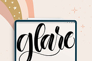 Joyful Procreate Brush Calligraphy, a Brush Add-On by HowJoyful  (Thumbnail 20 of 44)