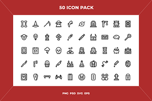 Halloween icons, an Icon by Wencory
