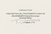 Aethera Organic Handwritten Font, a Sans Serif Font by gafaroff studio (Thumbnail 5 of 5)