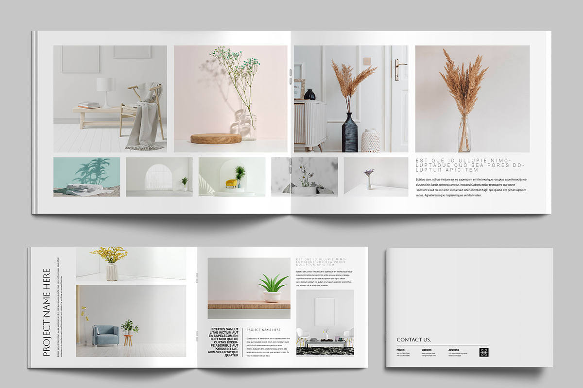 Minimal Magazine Template, a Magazine Template by MightyDesign (Photo 6 of 9)