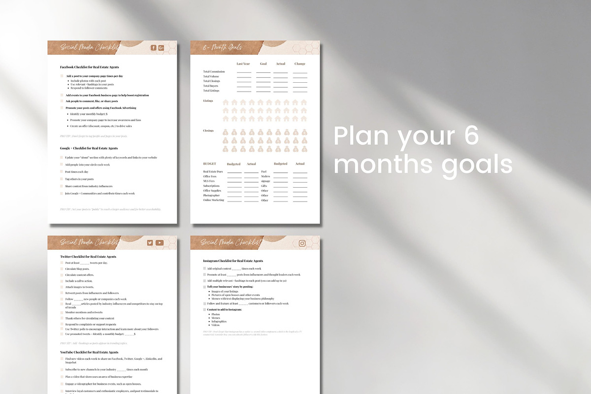 Ultimate Real Estate Planner Canva, a Brochure Template by Modernastic - Canva (Photo 5 of 7)