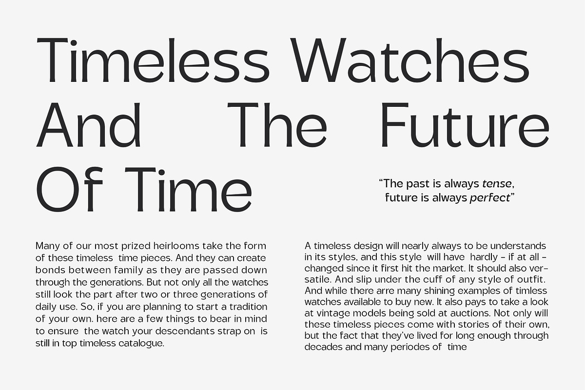 Parson Family - 14 Font, a Sans Serif Font by Genetype (Photo 8 of 8)