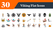 Viking Flat Icons Bundle, an Emoji Icon by EllaMaiyaali (Thumbnail 3 of 3)