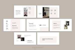 DONA Media Kit Google Slide Template