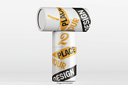 Paper tube mockup bundles V1, a Packaging Mockup by Ambo Ampeng (Thumbnail 20 of 26)