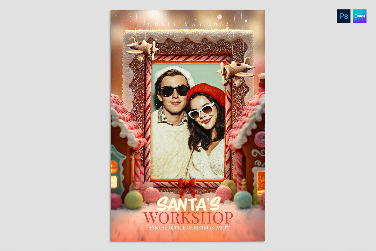 Christmas Flyer Template, a Flyer Template by BrandPacks (Photo 3 of 3)