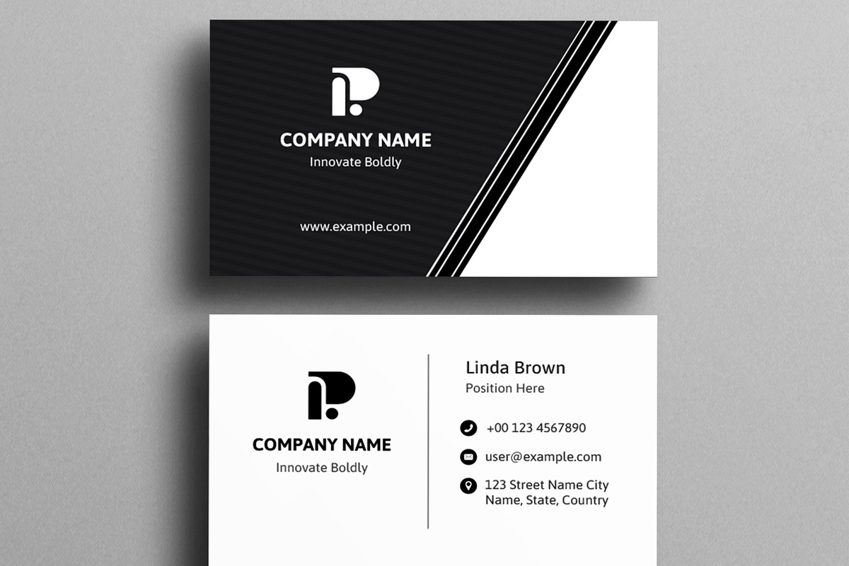 Creative Industries  Business Cards, a Business Card Template by MightyDesign (Photo 3 of 6)