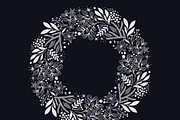Boho Christmas Wreath Template, an Object Graphic by Tove Malm Studio (Thumbnail 2 of 6)