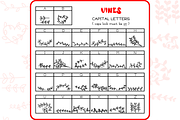 Vine Doodles - Dingbats Font, a Symbol Font by WADLEN (Thumbnail 2 of 7)