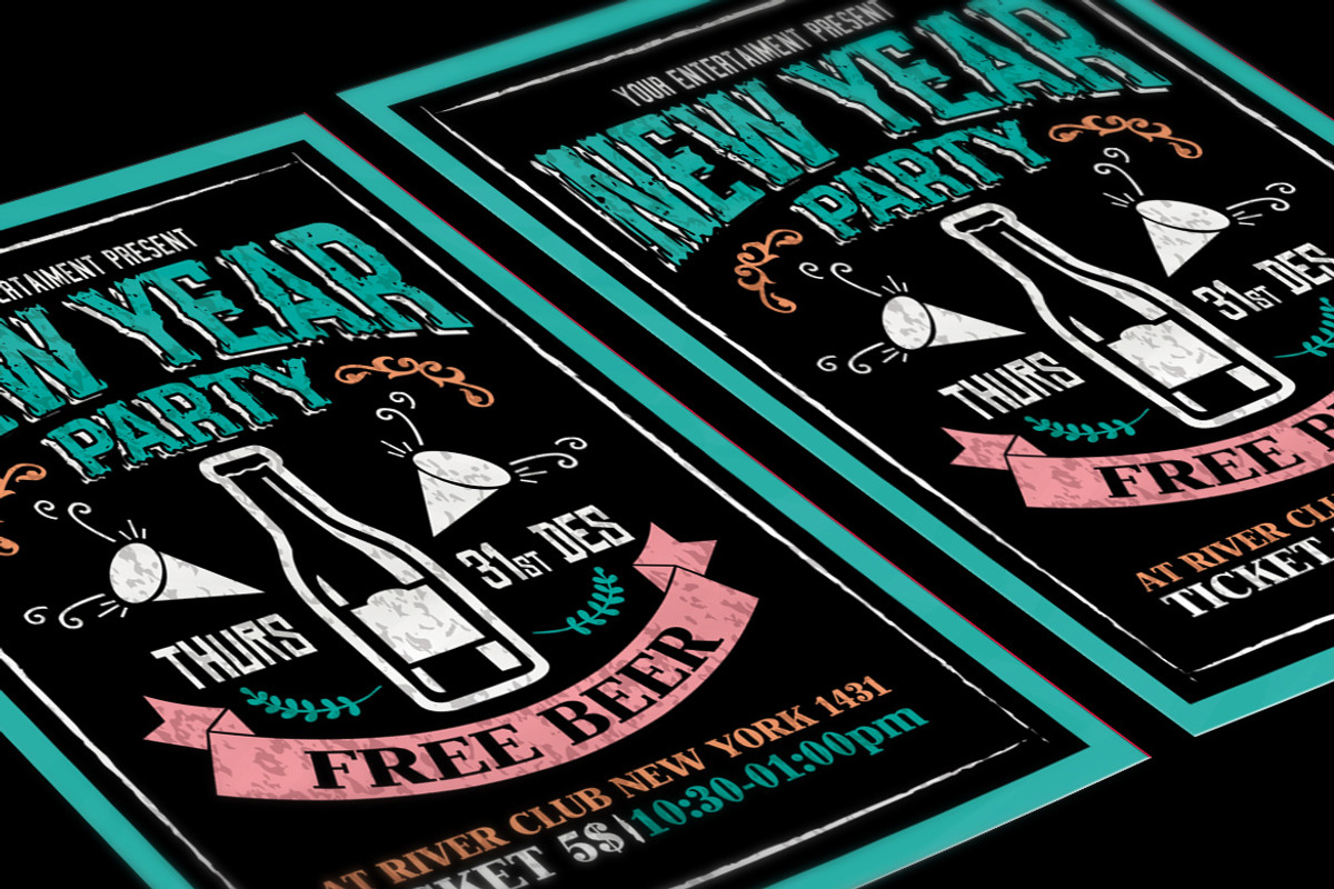 New Year Beer Party, a Flyer Template by Muhamad Iqbal hidayat (Photo 3 of 4)