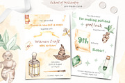 School of wizardry Watercolor, an Education Illustration by Marina Ermakova (Thumbnail 6 of 13)