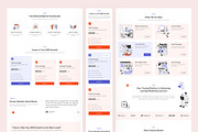 Marketing Agency Landing Page Figma, an UI Kit Template by peterdraw (Thumbnail 3 of 3)